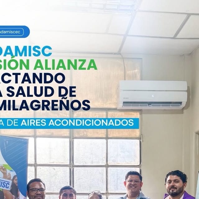 Acción de salud comunitaria en Milagro